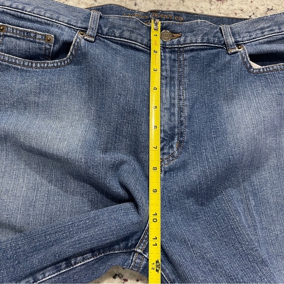Lauren Jeans Co Ralph Lauren Denim Short Size 14 C Blue 7” Inseam Cotton Bermuda - Picture 8 of 8
